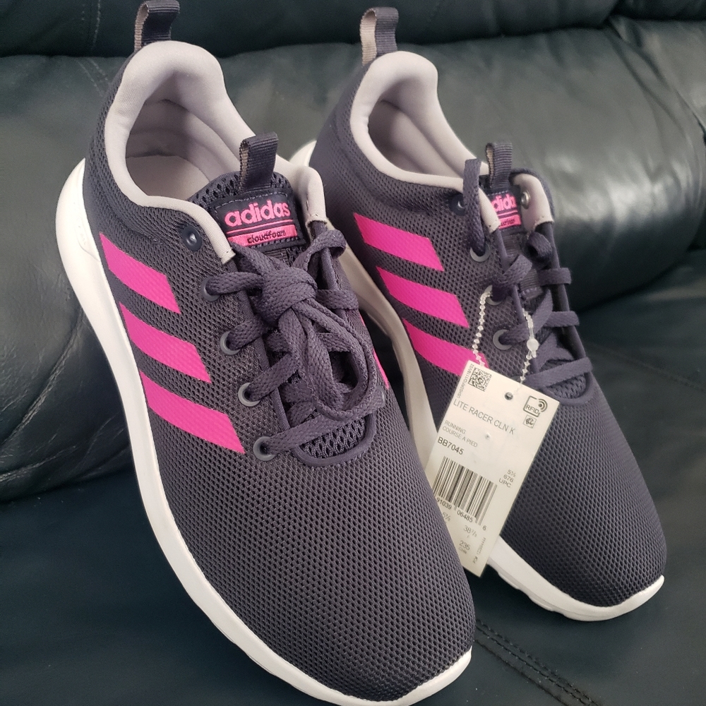Adidas Lite Racer CLN K bb7045 Women's 6